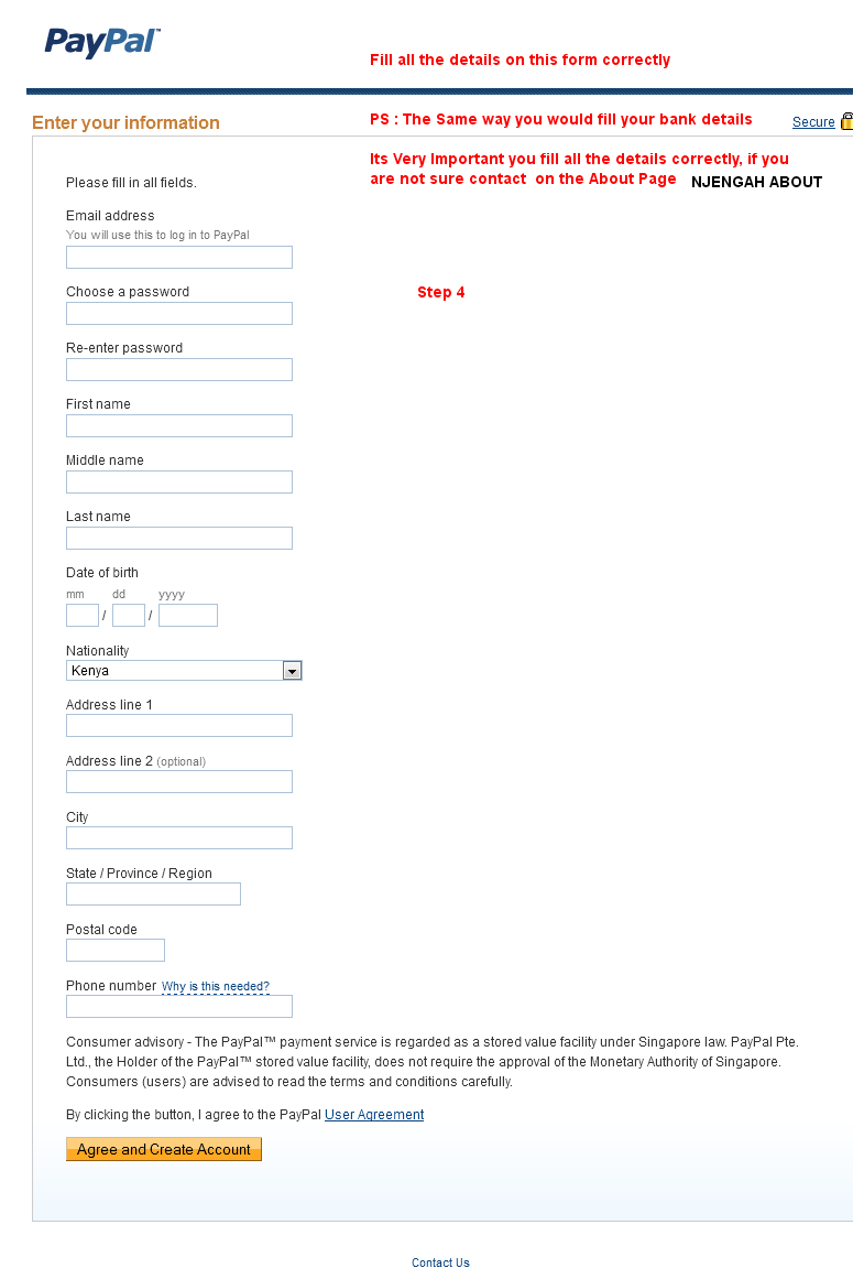 open a pay pal account open a pay pal account